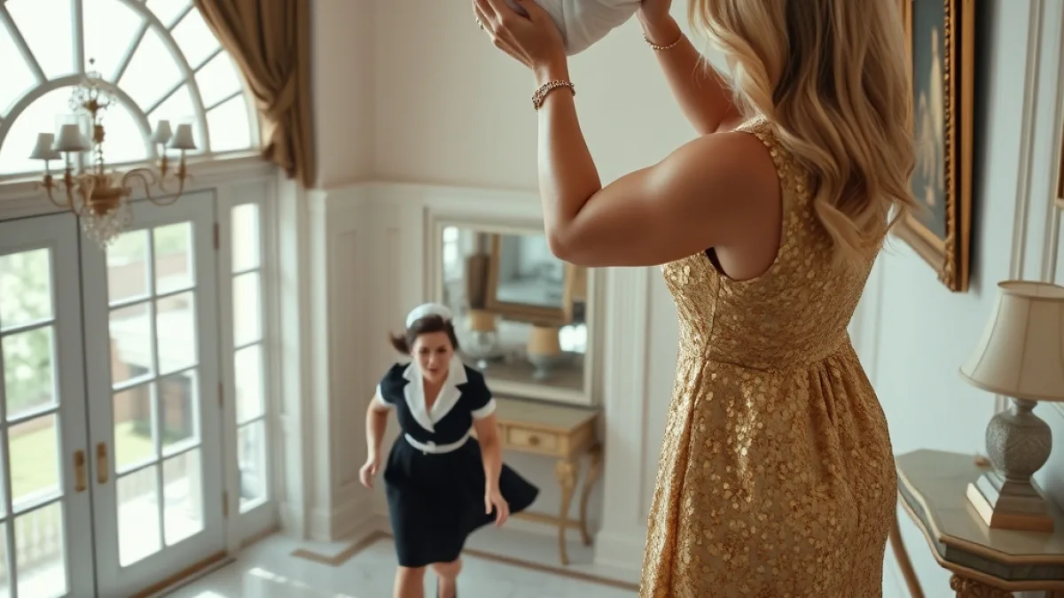 The Maid Saved The Heir From The Evil Stepmother