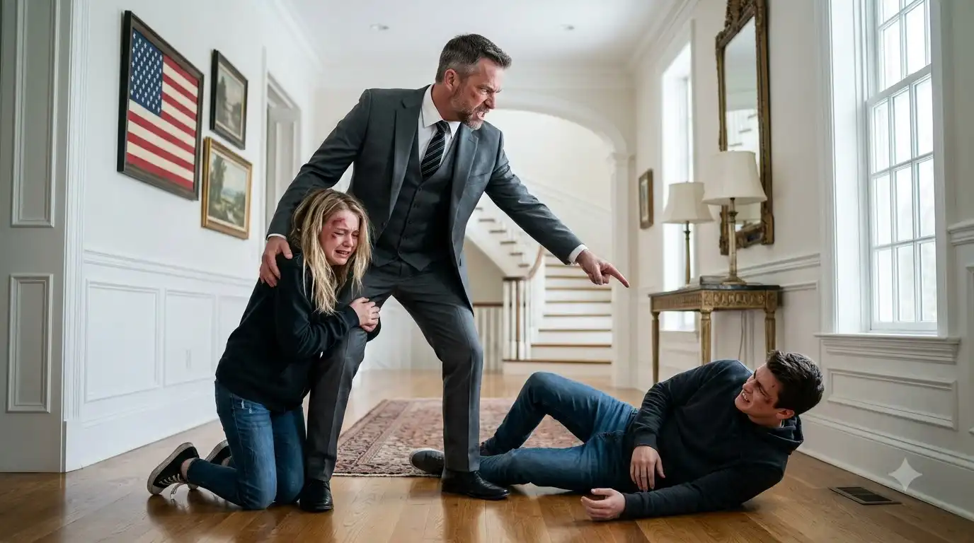 A Furious Father Defends His Daughter From A Violent Groom