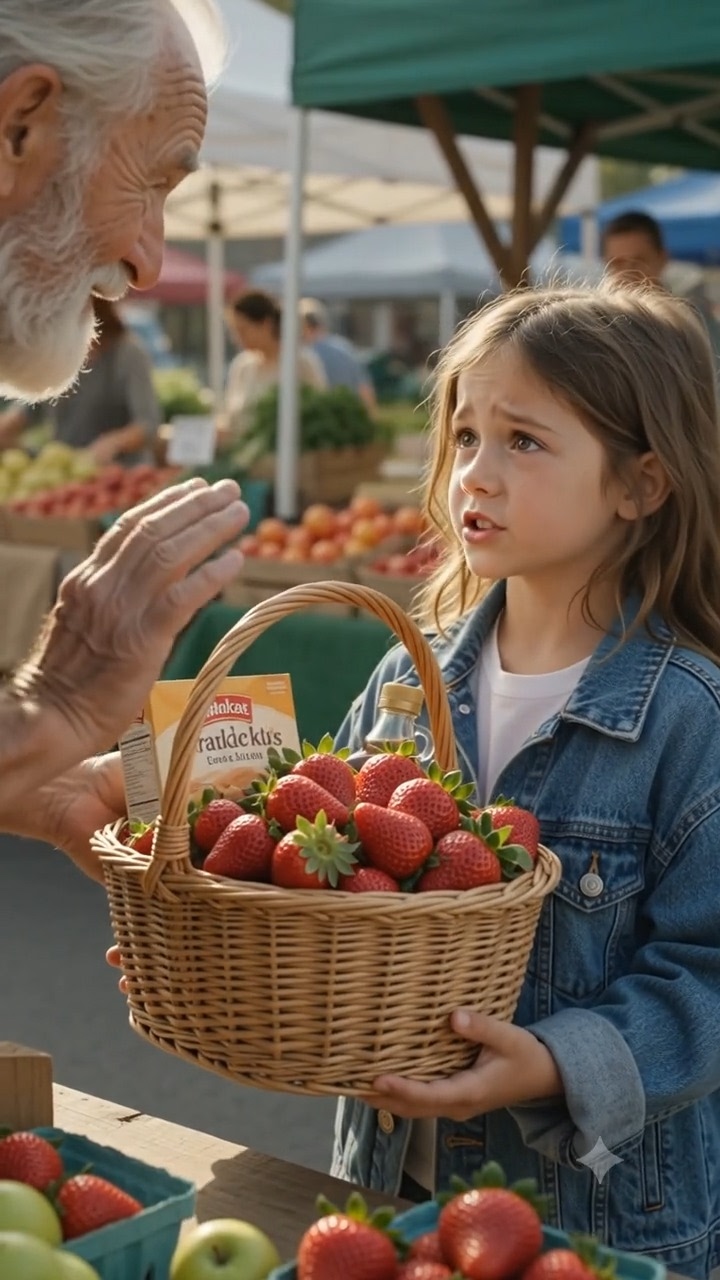 The Saturday morning farmers' market in a small Ohio town buzzed with cheerful conversation banner